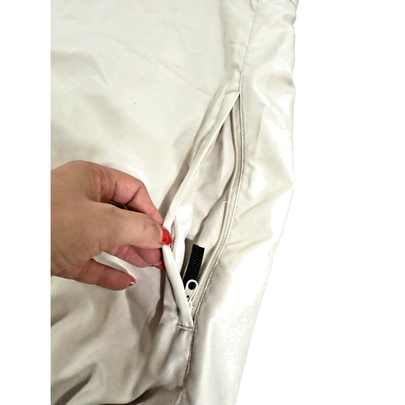 FootJoy MENS XL PRE-OWNED GOLF Windbreaker Beige Pullover Short Sleeve V-NECK‎ - Picture 14 of 14